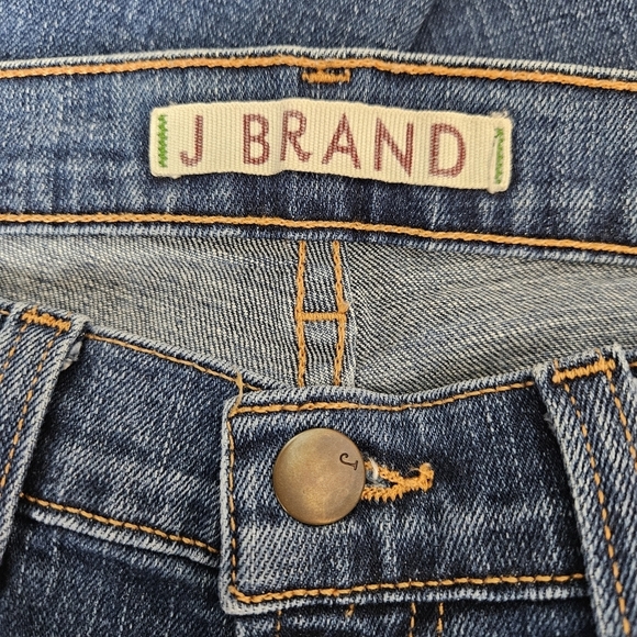 J Brand Slim Boot Flare Jeans Dark Wash Denim 27 - Picture 4 of 6